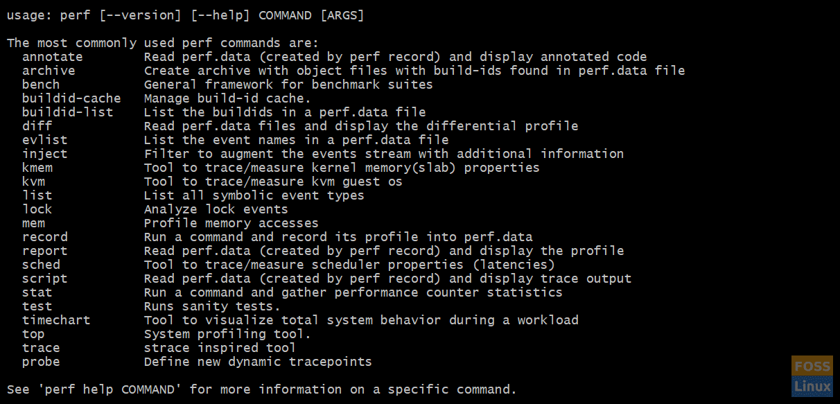 Installing and Using Perf in Ubuntu and CentOS | FOSS Linux