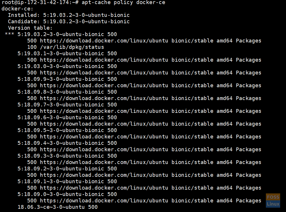 How to install and configure DockerCE on Ubuntu 18.04 LTS