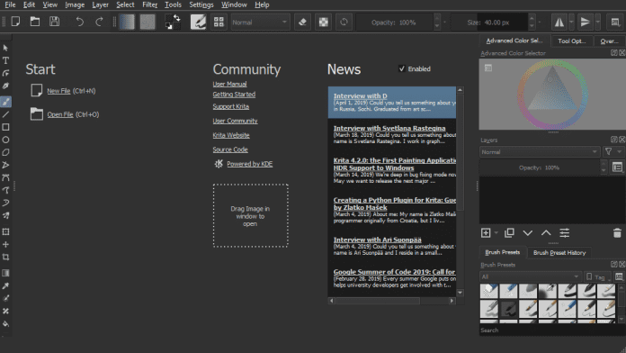 Krita 4.2 released, here are the exciting new features | FOSS Linux
