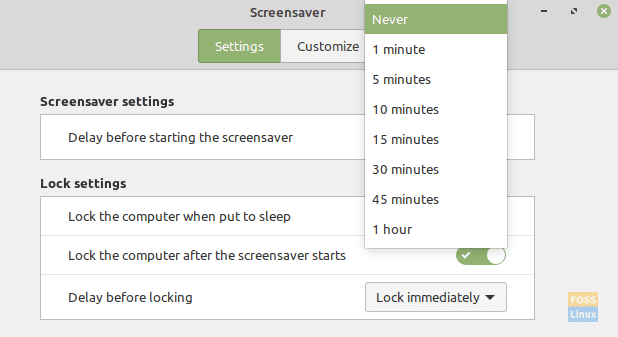 Disable ScreenSaver