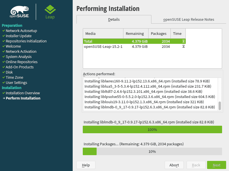 Install OpenSUSE