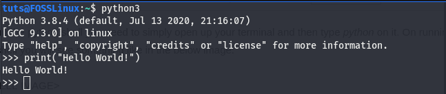 Getting Started with Python | FOSS Linux