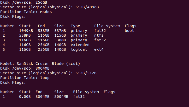 Creating Bootable Flash Disk via the Terminal