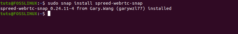 Install Spreed-WebRTC