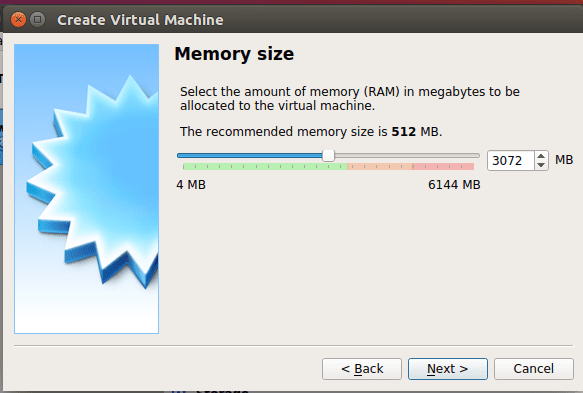 VirtualBox Memory Size