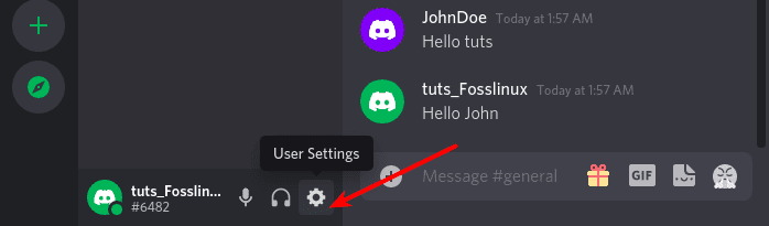 discord user settings